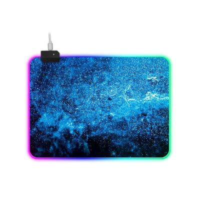 China PASSIONATE RGB Mouse Pads Non-Slip Gaming USB Mouse Pad for sale