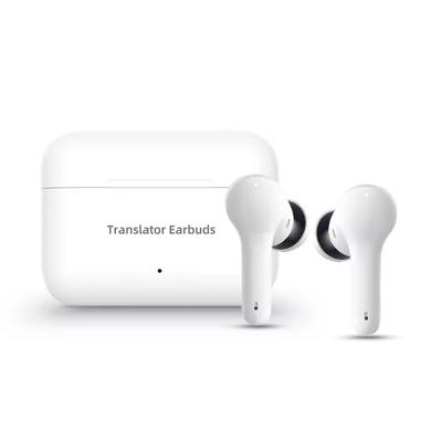 China M6 Stylish Realtime Wifi Speech To Text Translator Earbuds for sale