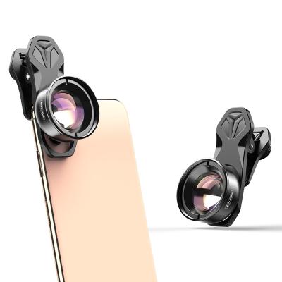 China Hot PC APEXEL HB100MM 4K HD 100mm Macro Lens With FULL Glass Lens For Mobile Phone for sale