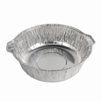 China Eco-friendly Food Grade Quick Food Packaging Take Away Containers Disposable Aluminum Foil Pan Cooking Pot Maker for sale