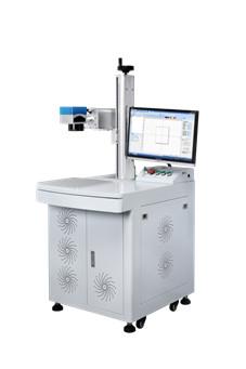 China Small 5W UV Laser Marking Machine High Precision 14000mm / S Marking Speed for sale