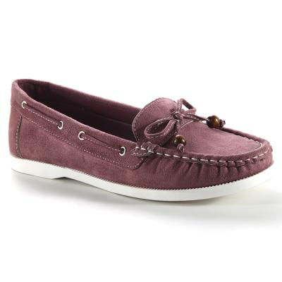 China Wholesale Custom Fashion Anti-Smell Slip On Casual Boat Shoes Loafers For Ladies for sale