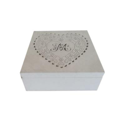 China Europe fashion and wooden gift box wooden box cheap tea box for sale