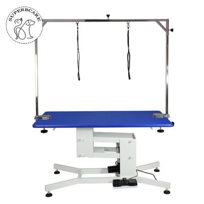 China Viable Ultra Low Z-Lift Electric Dog Grooming Table for sale