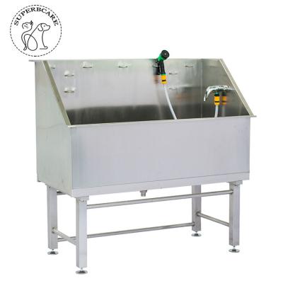 China Dog Wash Station Sustainable Tub Stainless Steel for sale