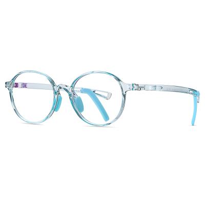 China Optical And Telling Frame Eyeglasses Block Eyewear Safety Men Fashion Anti Clear Kids Blue Light Glasses for sale