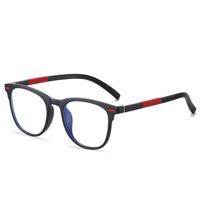 China Optical and Revealing Frame Eyeglasses Men Optical Frame Fashion Half Kids Blue Light Blocking Glasses for sale