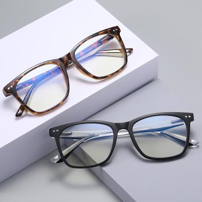 China Fashionable Men Optical Eye Glass Safety Glass Frame Fashion Blue Light Blocking Glasses Frames for sale