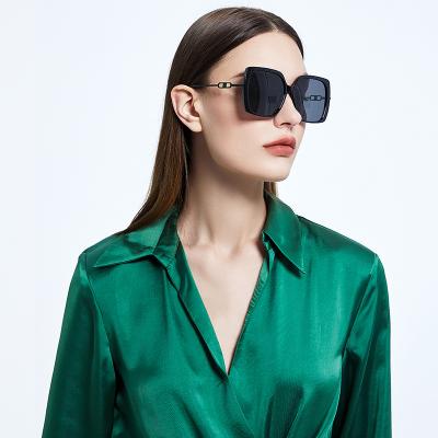 China Fashion Custom Luxury Polarized Sunglasses Sunglass Men's Eyewear Shading Women Retro Sunglasses for sale