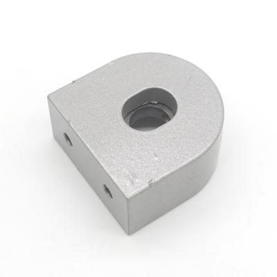 China Zinc Alloy Fixed Die Casting 3060 Aluminum Seat Block Profile Bearing Tensile Seat for sale