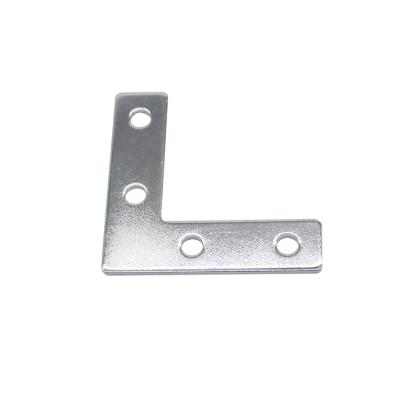 China 2020 Manufacturer Steel Custom Aluminum Connecting Plate Silver Wholesale Cheap Aluminum Connecting Plate for sale