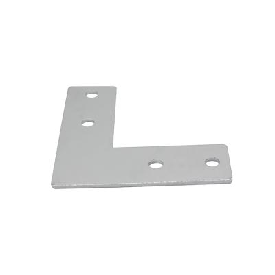 China Cheap aluminum connecting plate 4040 steel connecting plate manufacturer custom cheap aluminum L-shape for sale