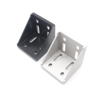 China Aluminum profile 8080 aluminum connection angle for sale