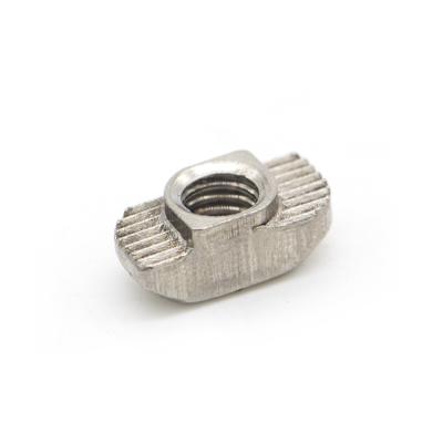 China Type 20 M3M4M5 T Nut Boat Hammer T Nut 304 European Standard Heavy Industry Profile Stainless Steel Nut for sale