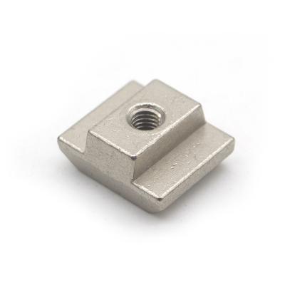 China High quality industrial aluminum profile nut accessories heavy industry 45 series slider zinc alloy nut features non-magnetic for sale