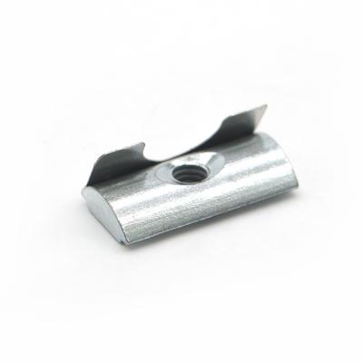 China Heavy Industry Galvanized Shrapnel Nut For EU Aluminum T-slot Profile for sale