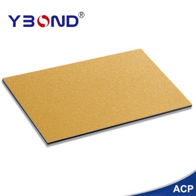 China Lightweight Good Quality Construction Aluminum Composite Coating Materials PVDF Panel for sale