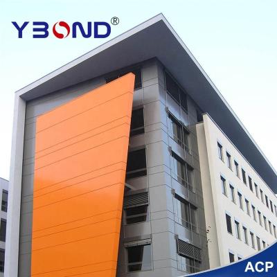 China YBOND PVDF Technology Traditional Nano Wall Coating Aluminum Plastic Composite Panel for sale