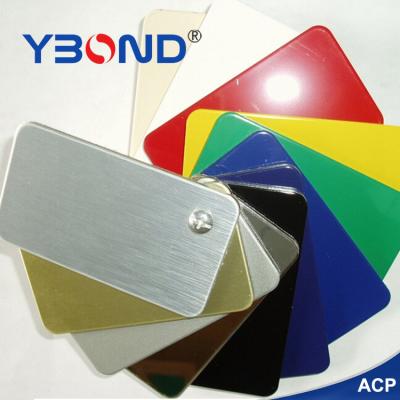 China Aluminum exterior decorative wall FEVE panel traditional high gloss coating type alucobond for sale