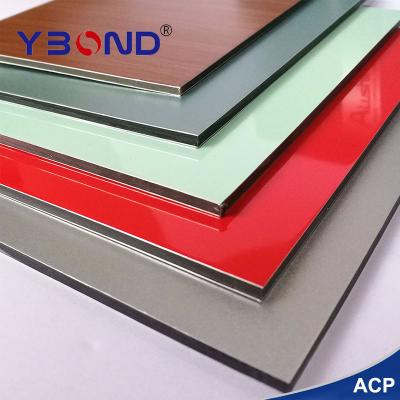 China Exterior High Gloss Perforated Alucobond Anti Bacterial Aluminum Composite Panel for sale