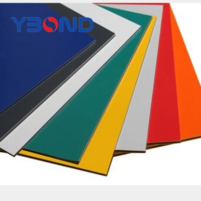 China Indoor YBOND Outside Facade Cladding Curtain Wall Decoration Aluminum Composite Panel for sale