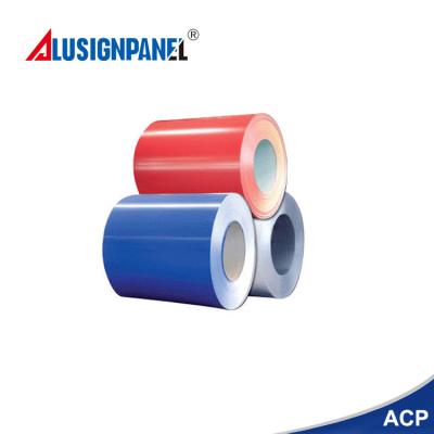 China Colored Construction PE Coil SJ Aluminum Coating / Roll Price List for sale