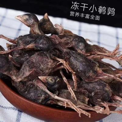 China Dry Pet Snacks Treats Food Cat Food Quail Freeze Dried Dog Food for sale