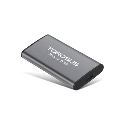 China Wholesale TOROSUS 250GB SSD Aluminum Portable Type-C to USB3.0 External Hard Drive Drive for sale