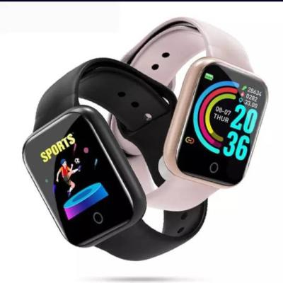 China New date Y68 smart wristband D20 color screen heart rate blood pressure step meter automatic sports smart bracelet for sale