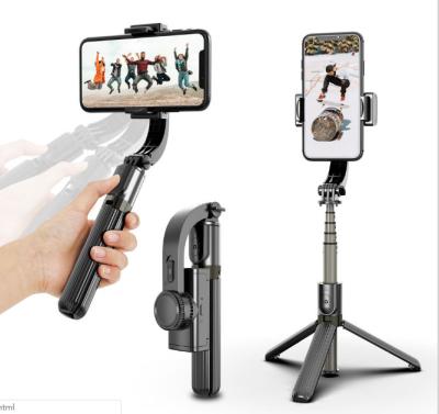 China Cellphone Cell Phone Stabilizer, Anti-shake Gimbalvideo Shooting Artifact Gyroscope L08 Tripod Handheld Selfie Stick for sale