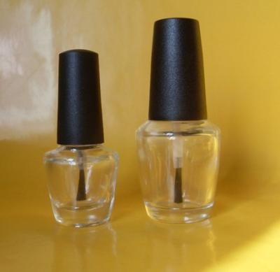 China clear glass nail polish bottle with best glass for sale