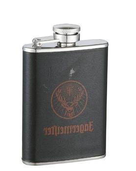 China 4 OZ Hip Flask/Stainless Steel Flagon Camping Vintage Leather for sale