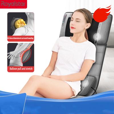 China Electric Cervical Neck Spine Waist Spine Mattress Massager Folding Multifunctional Electric Full Body Cushion Massager Home Gift for sale