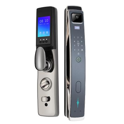 China Durable High Face Recognition Automatic Smart Password Lock Fingerprint Security Door Lock Anti-theft Electronic Lock for sale