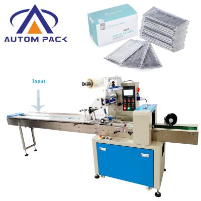 China Automatic food mask packing machine/kn95/n95/Disposable mask packing machine for sale