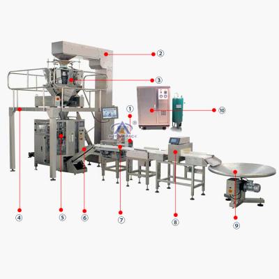 China Food Vertical Soybeans Packing Machine Chocolate Bean Packaging Machine For Sale for sale