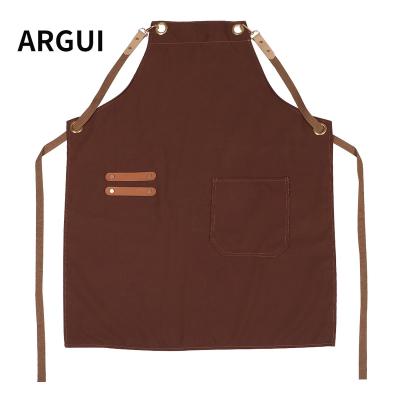 China Factory Eco-friendly Wholesale Customizable Simple Adult Waterproof Home Logo Kitchen Use Advertising Apron for sale