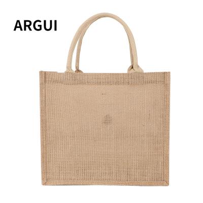 China Lightweight direct hot sale jute pouch bag custom canvas bags packaging bags for sale