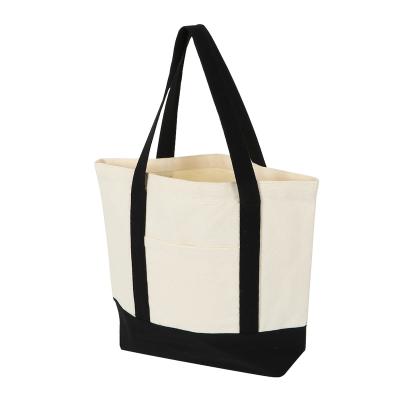 China Durable / Eco / Cloth Canvas Bag White Tote Bag Reusable Custom Tote Bag Simplicity Bag for sale