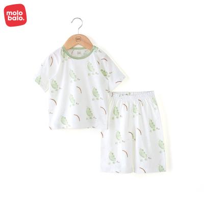 China New Arrival Breathable Baby Pajamas Sets 2 Pieces Baby Clothes Sets Ready Stock Organic Factory Cotton Baby Boy Girls Clothes for sale