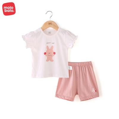 China Breathable 2Pcs Cartoon Baby Clothing Sets Summer Shorts Sleeve Cotton Baby T-shirts Toddler Clothing Baby Clothes for sale