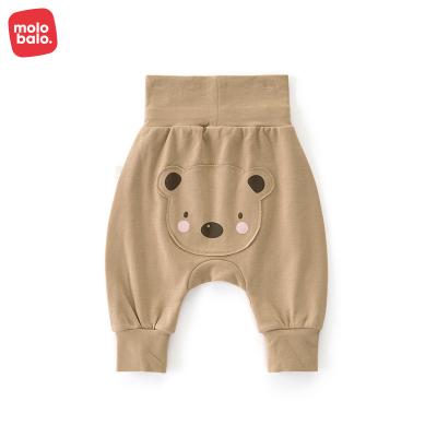 China Color Fade Proof New Arrival Cute Cartoon Donkey Pants Large For 0-3 Years Old Infants High Waist Belly Protection Baby Trousers for sale