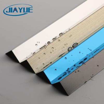 China Modern High Quality Stainless Steel Profile L Shaped Tile Trim Decorative Tile Trim Edge Trim for sale