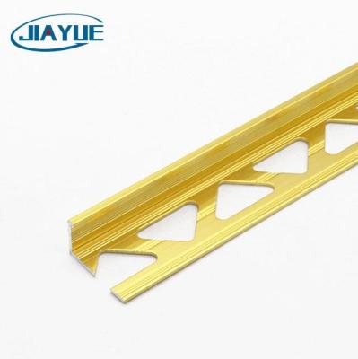 China Different Shaped Modern Aluminum Tile Trim Style Edge Trim Tile Accessories Different Shaped Modern Free Sample For Wall Corner for sale