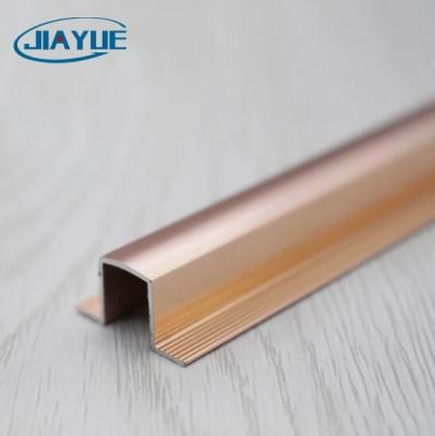 China OEM and ODM Service Factory Modern Aluminum U Shape Tiles Decoration Profiles Wall and Door Corner Trim for sale