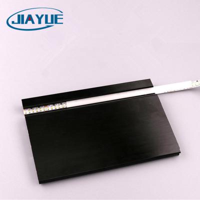 China Modern led aluminum profile channel strip light edging decorative aluminum tile trim wall protection baseboard for sale