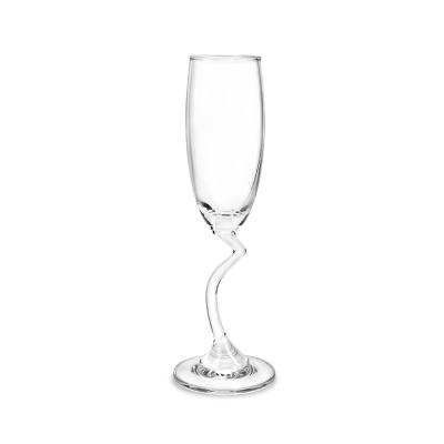 China Factory Clear Glass Flutes Factory Restaurant Cheap Wedding Party Bar Bar Single Glass Champagne for sale