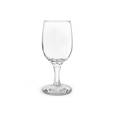 China Large Small Clear Glassware Manufacturers Restaurant Red White Wine Glass Set of 6 for sale