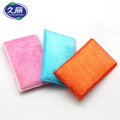 China Kitchen Cleaing Kitchen Multifunctional White Sponge Cleaning Tool, Car Cleaning Microfiber Sponge for sale