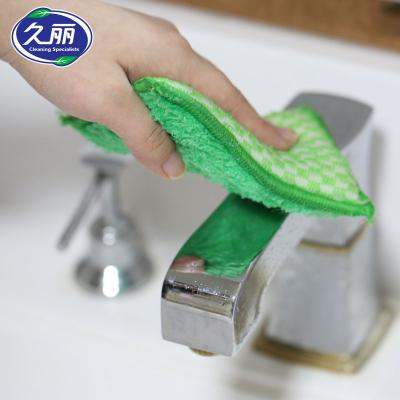 China Kitchen Cleaing Multi-Use Customized Microfiber Sponge Cleaning Manufacturer for sale